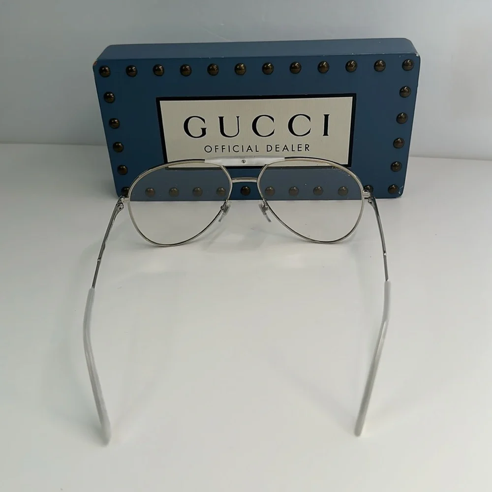 New Authentic Gucci GG0242S-008 Fashion Luxury Sunglass